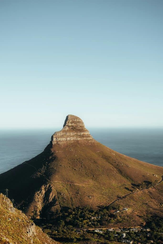 South African Tax Example photo of lions head in cape town