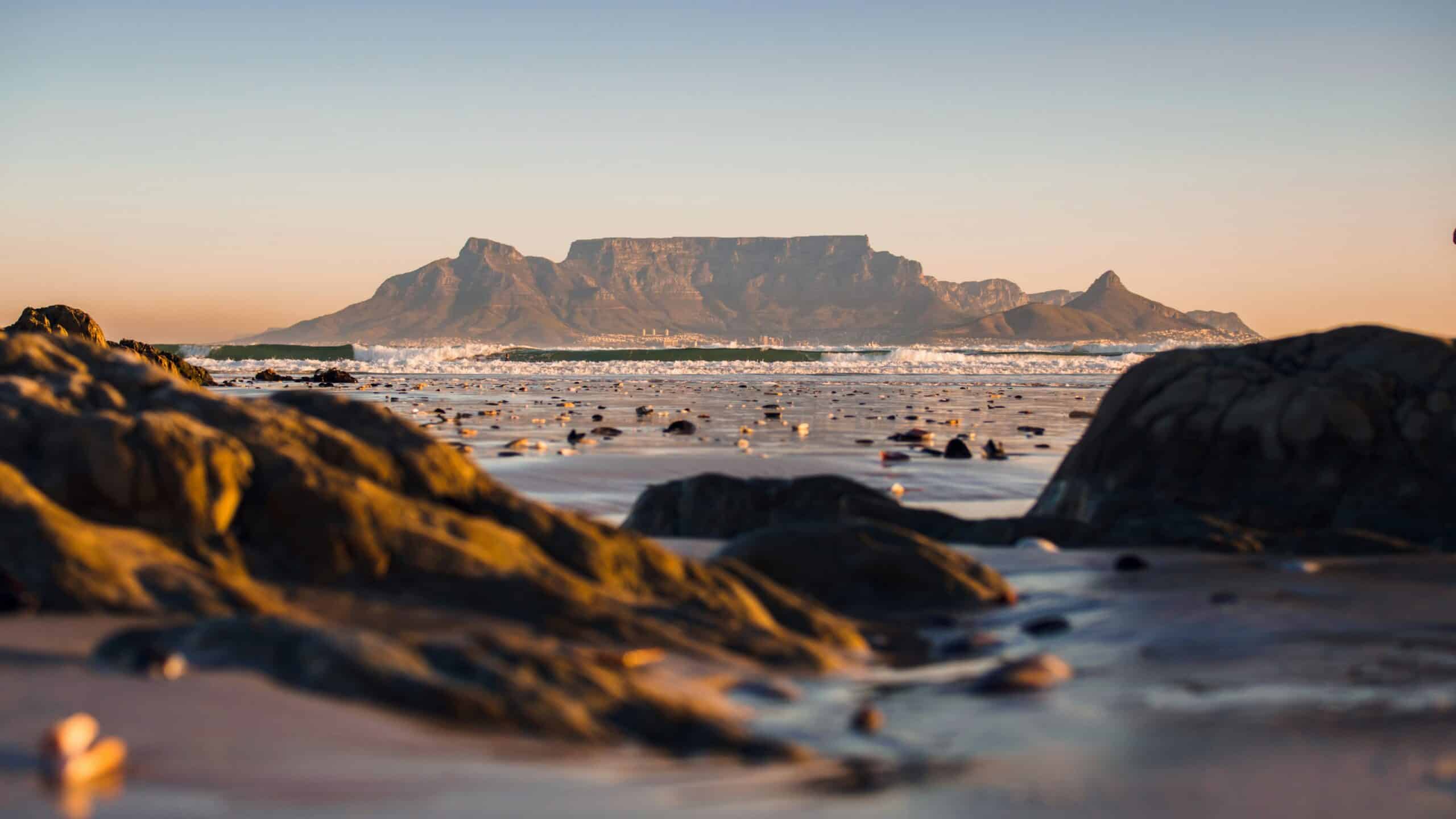 Global demand for accountants photo of table mountain in cape town