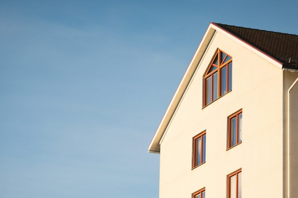 UK Property South Africans photo of a house with blue sky